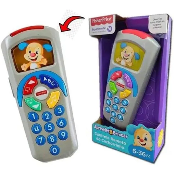 FISHER-PRICE APRENDER BRINCAR CONTROLE REMOTO DO CACHORRINHO - MATTEL