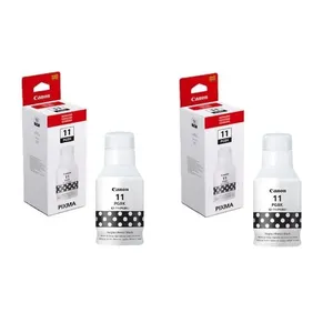 Kit Canon Gi-11 Gi11 G11 2 Un Preto Original P/impressora G3160 G2160 G-3160 G-2160