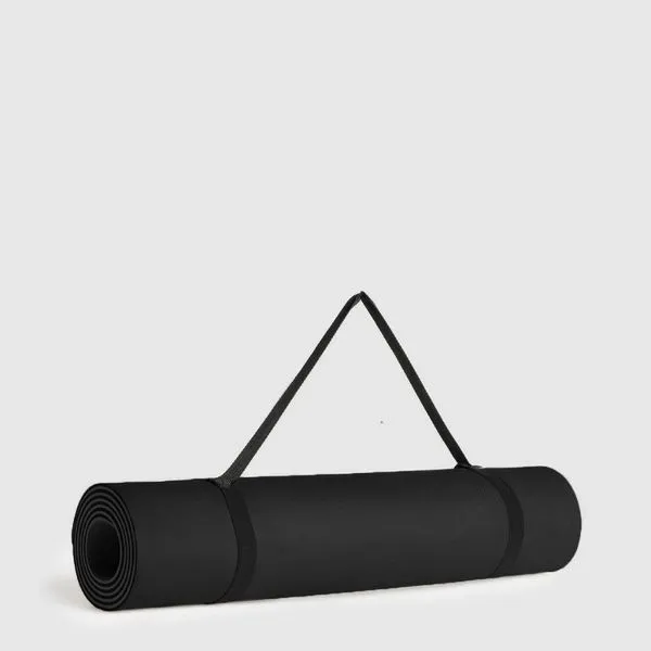 Tapete de Yoga Mat Colchonete Tatame para Exercícios em Casa com E.V.A Flexível 1 e 70m X 55cm X 5mm Preto OEM Tapete de Yoga Mat Colchonete Tatame para Exercícios em Casa com E.V.A Flexível Preto OEM