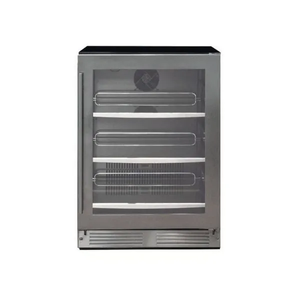 Cervejeira de Embutir Arkton 4093841010 162L -5°C a 10°C Inox 220V Cuisinart Cervejeira de Embutir Cuisinart Arkton 162L Inox com Prateleira em Vidro Temperado 220V