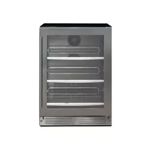 Cervejeira de Embutir Arkton 4093841010 162L -5°C a 10°C Inox 220V Cuisinart Cervejeira de Embutir Cuisinart Arkton 162L Inox com Prateleira em Vidro Temperado 220V
