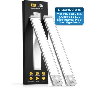 Luzes Mcgor LED Recarregável 2 Peças Branco A-BI