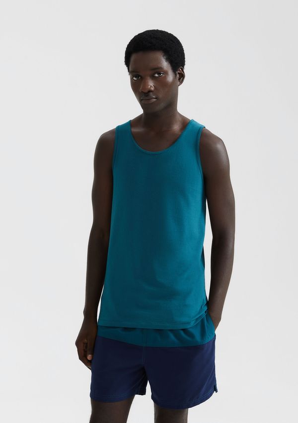Regata Básica Masculina Slim - Verde G