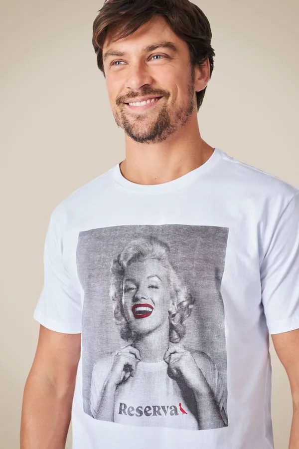 Camiseta Estampada Rsv Lady Branco - M