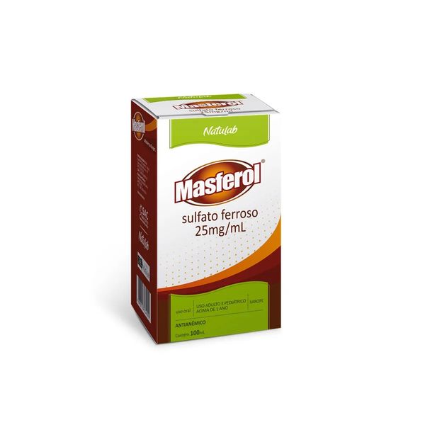 Masferol Natulab 25mg/ml 100ml MASFEROL 100 ML TONICO FERROSO-NATULAB