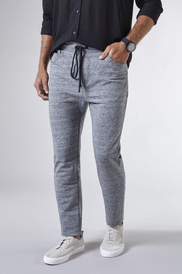 Calça Moletom Casual Tefé Preto - M