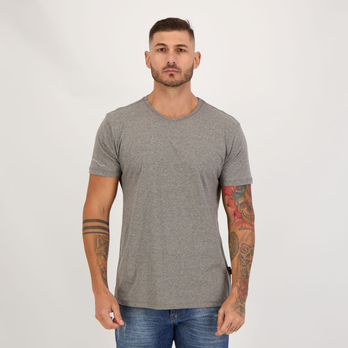 Camiseta Hang Loose Malone Grafite