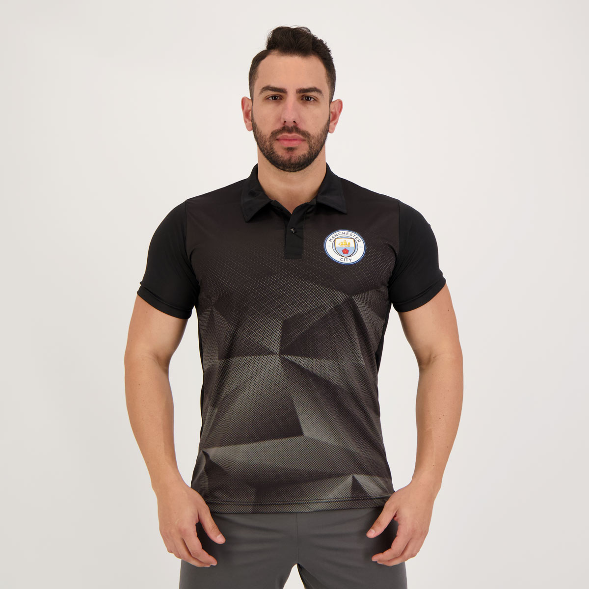 Polo Manchester City Morin Preta