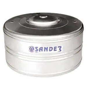 Caixa D' água Em Aço Inox Com Tampa 500 Litros Compacta Funda - Sander Caixa Dagua 500l Aco Inox Compacta Funda Sander