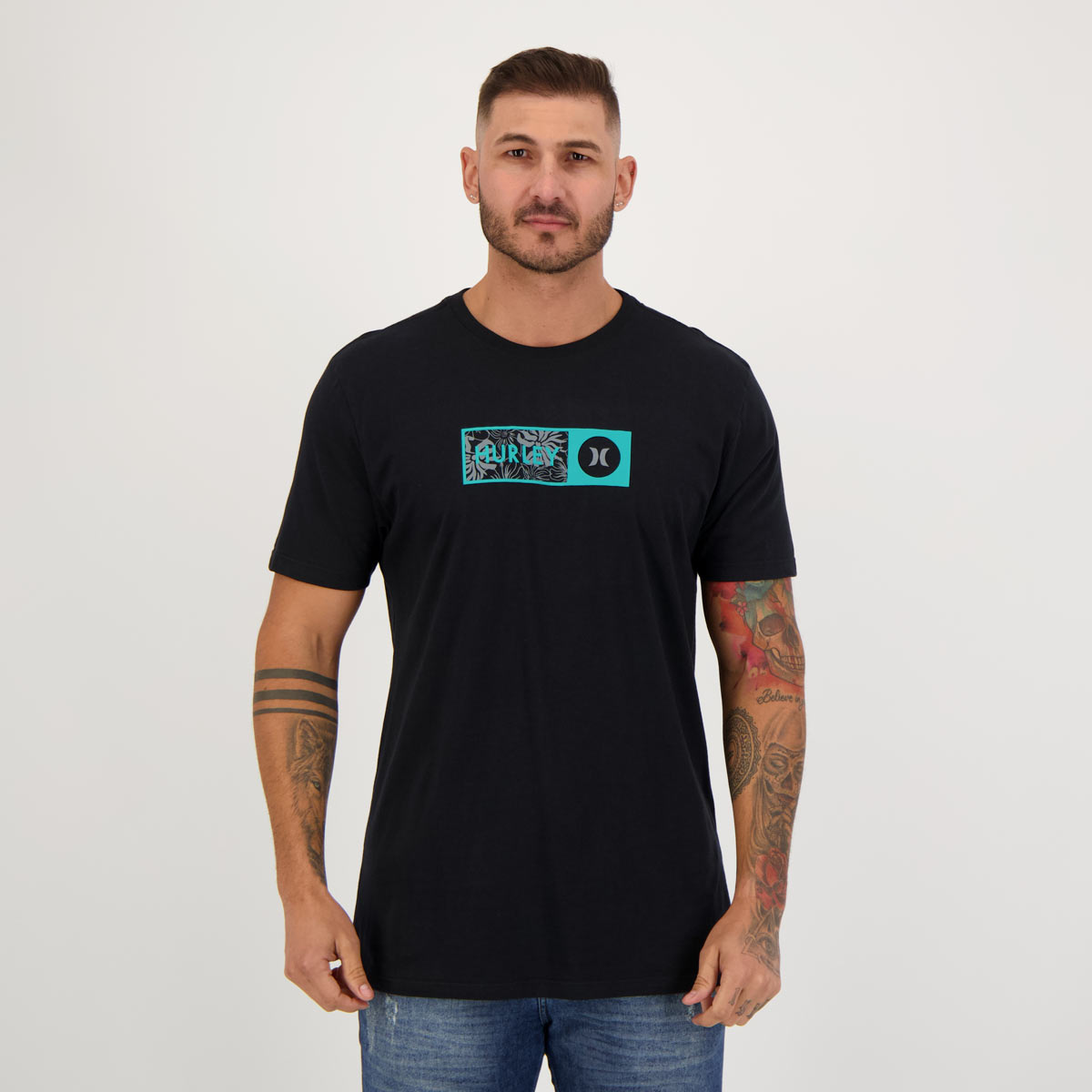 Camiseta Hurley Dudemans Preta