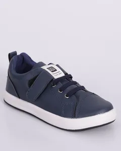 Tênis Infantil Casual com Velcro Marinho 30
