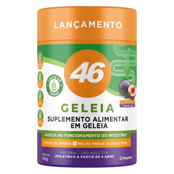 Suplemento Alimentar Geleia 46 Sabor Ameixa 150g