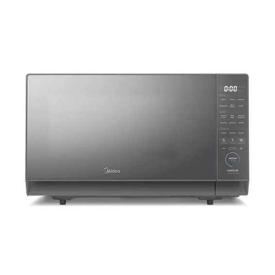 Micro-ondas 27L Prata Porta Espelhada MasterCook Midea MHP27S2 - 220v