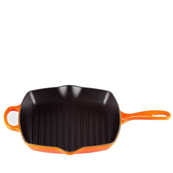 Grelha Quadrada Signature Le Creuset Laranja 26 CM-UN