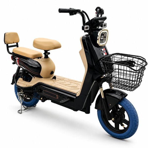 BICICLETA ELÉTRICA VEUX PRETA