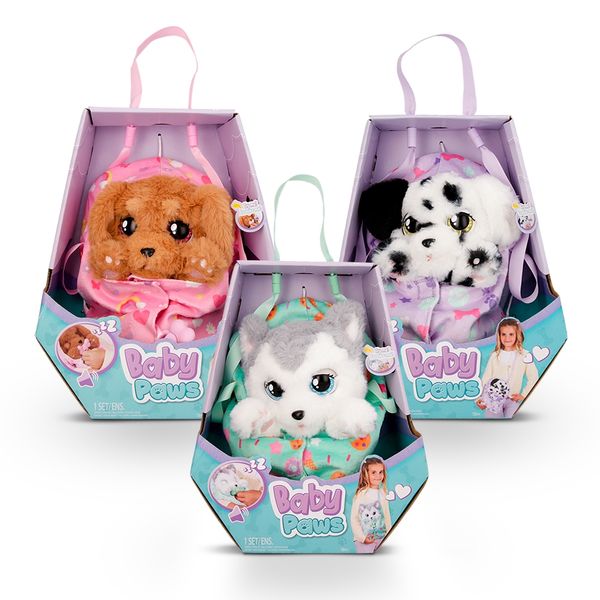 Pelúcia Baby Paws Cachorrinho Com Som Sortido Surpresa Multikids - BR1814 BR1814