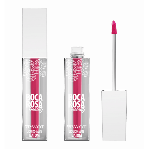 Batom Líquido Payot Boca Rosa Matte #BocaRosaShock Batom L?quido Payot Boca Rosa Matte #BocaRosaShock