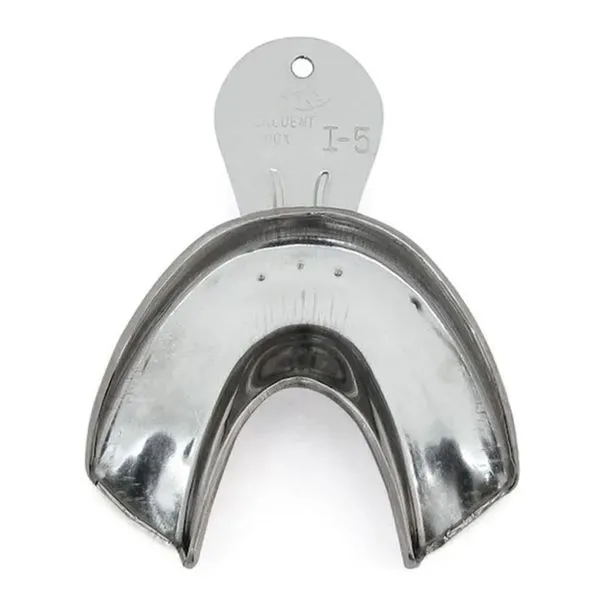 Moldeira Dentada Lisa em Aço Inoxidável Adulto Tecnodent 5-Inferior