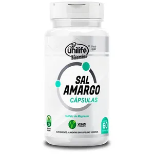 Sal Amargo Unilife 60 Cápsulas 850mg