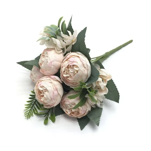 Mini Buquê Peônia Rose 30x15cm W53207RSCX240 - Winmax