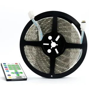 Fitas LED Auto Adesivas SMD-5050 RGB 60/m - com 5 metros