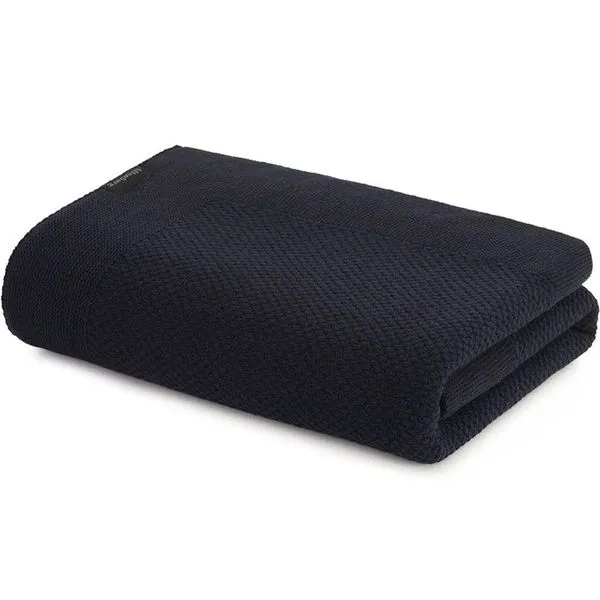 Peseira Decorativa para Cama Domus Tricot Acrílico 70x260cm 1 Peça Azul Náutica Altenburg Peseira Domus Tricot Acrílico 70x260cm Azul Náutica Altenburg