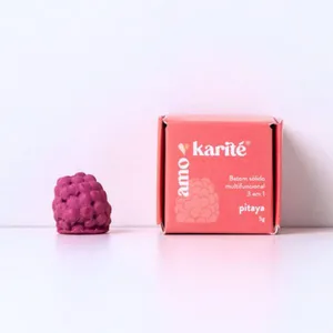 Batom Cremoso Multifuncional 3 em 1 Pitaya Amokarité 3g