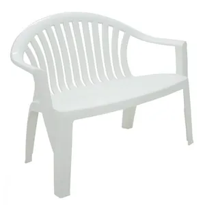 Banco Tramontina Leme 114 Cm Em Polipropileno Branco