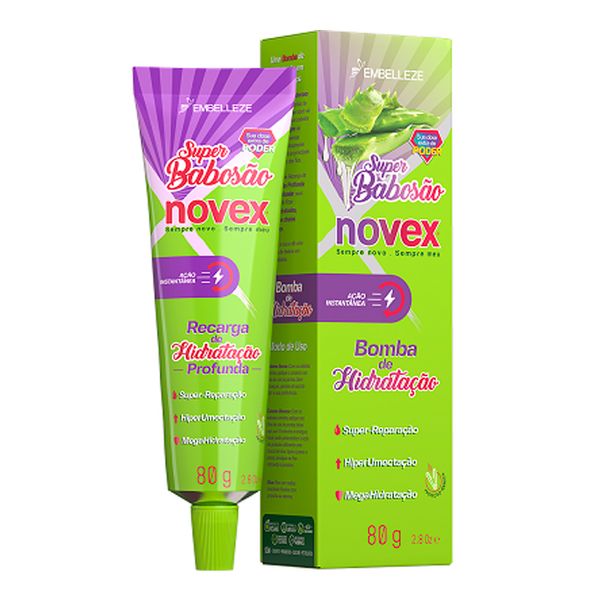 Mascara de Tratamento Capilar Novex Embelleze Super Babosão 80g