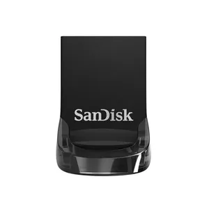 Pendrive Sandisk Z430 Ultra Fit 128GB USB 3.2 Velocidade 130MB-s Design Compacto Preto Pendrive Sandisk Z430 Ultra Fit 128GB USB 3.2 130MB-s Preto