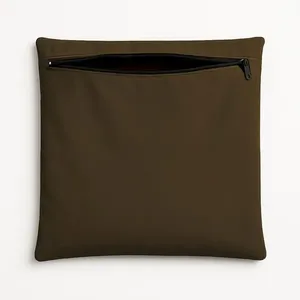Capa de Almofada 42cm Decorativa Suede P/ Sofá e Cadeira