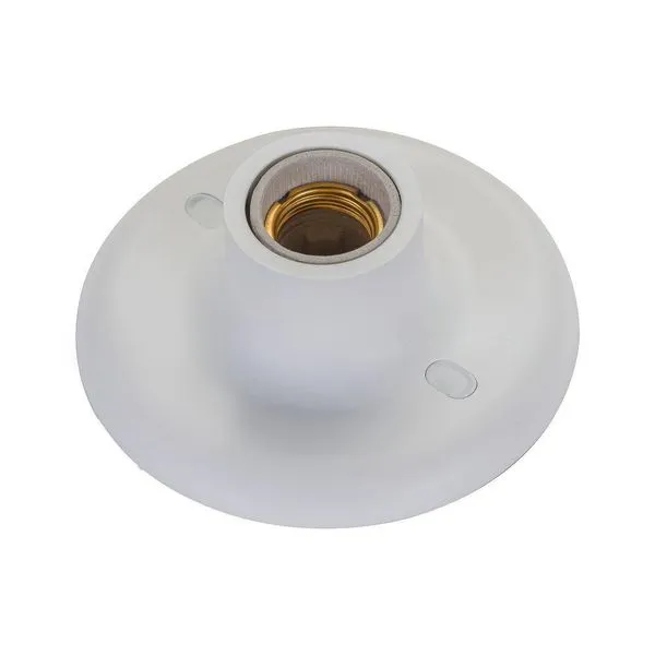 Plafonier Soquete De Porcelana E27 Demi 5890 Branco