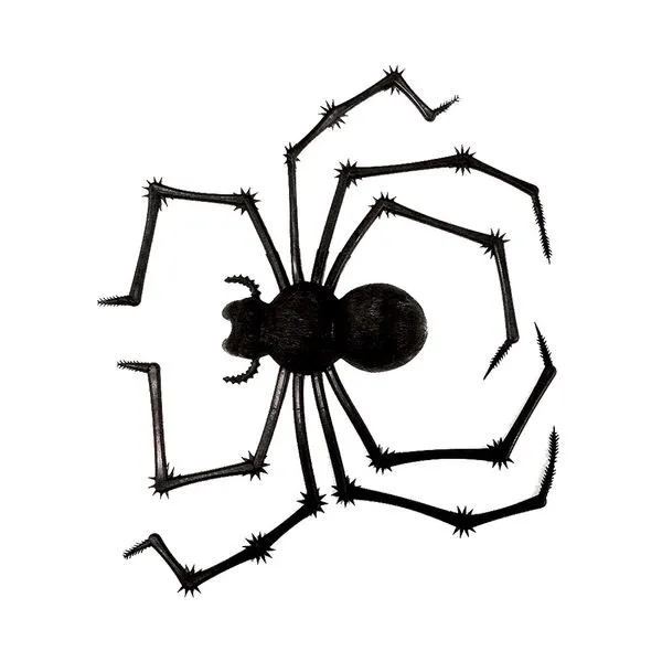 Aranha Decorativa Brasilflex Viúva Negra