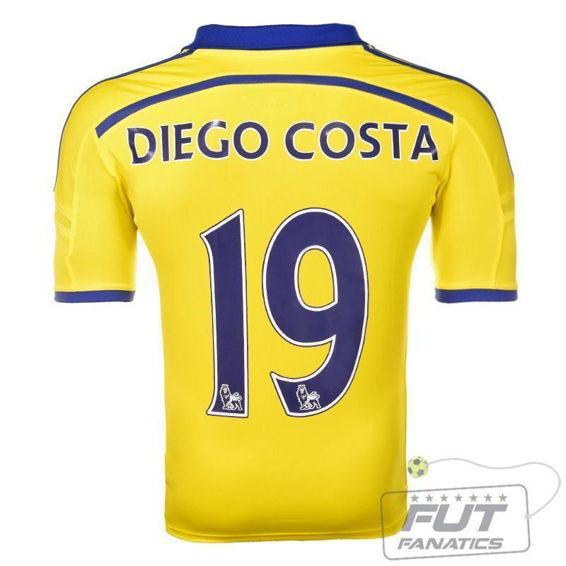 Camisa Adidas Chelsea Away 2015 19 Diego Costa