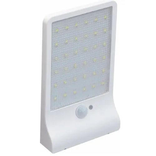 Luminária Solar Parede Ecosolis 3W Branco