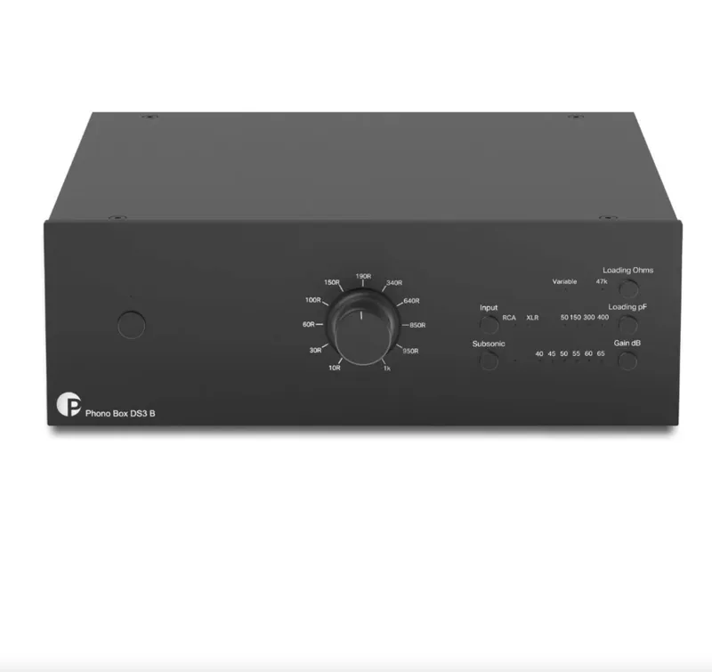 Box Design Pro-Ject Phono Box DS3 B - Pré Amplificador Premium MM &amp; MC ( Preto )