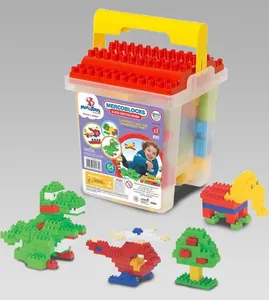 Balde com Blocos de Montar com 64 pçs Ref. 279