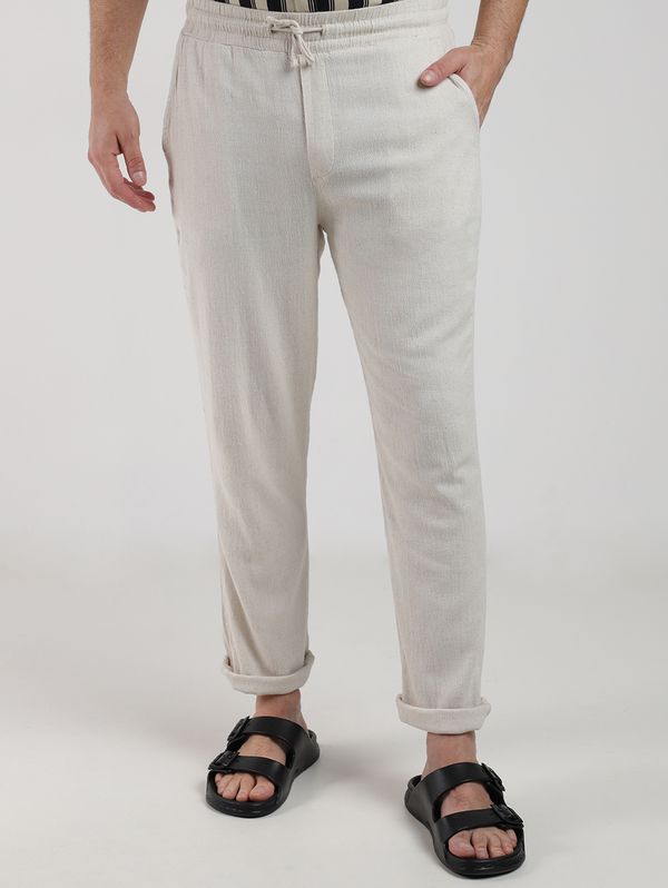 Calça Linho Masculina NATURAL G