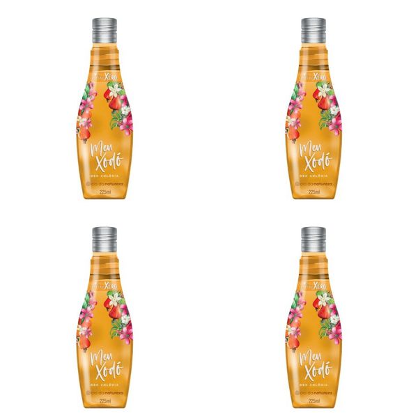 Kit c/4 Unidades de Desodorante Colônia Meu Xodó 225ml