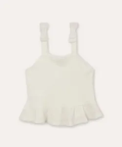 regata peplum infantil com lacinho off white 12