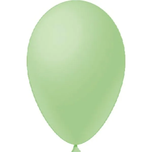 Balão Liso 7 Polegadas Latex Verde Limão - Festball