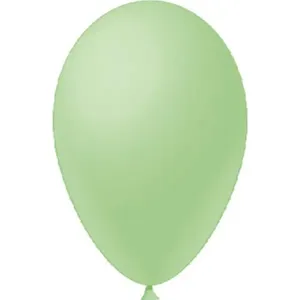 Balão Liso 7 Polegadas Latex Verde Limão - Festball