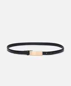 cinto fino feminino mindset preto 95CM