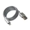 Cabo Usb Lightning Metal Resistente Para Iphone 8 X 12 13 14 Ipad - Kingo