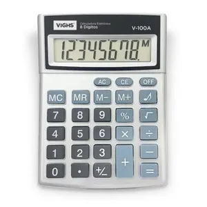 Calculadora Mesa Vighs V-100a 08 Dígitos