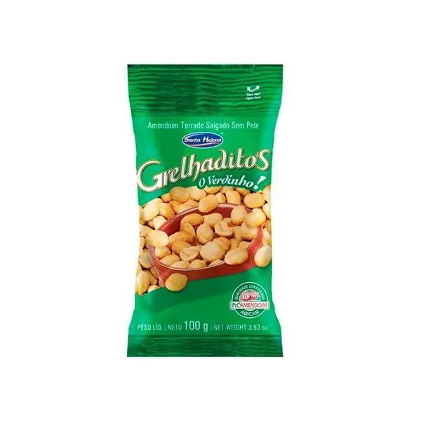 Amendoim Torrado Grelhaditos Sem Pele 100g