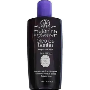 Phállebeauty Melanina - óleo De Banho Uso Diário Pele Negra 150ml