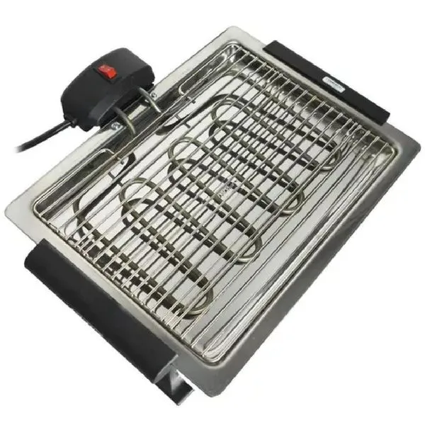 Churrasqueira Elétrica Portátil Churraskit 1401 1650W 44 X 36 X 11,5 cm 110V Interna