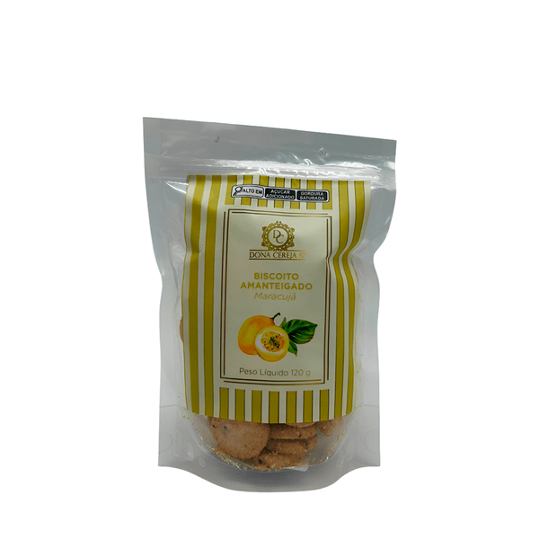 Biscoito Amanteigado Maracujá Dona Cereja - 120g