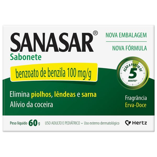 Sabonete Sanasar 100mg 60g
